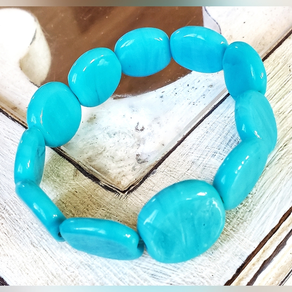 Turquoise Beaded Bracelet